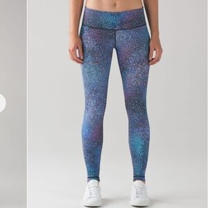 RARE Lululemon Wunder Under Pant III (Full-On Luxtreme). Mermaid. 30". Size 6.